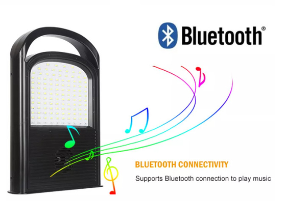 Portable Handle Solar Energy Lamp Bluetooth Connection And Reverse Charging Outdoor Solar LED Light