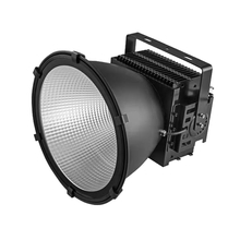 Brightest Round Spot LED Waterproof 400w Outdoor Outside Black Floodlight With Carton Box