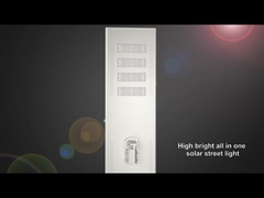 روشنایی خیابان خورشیدی خودکار 30 وات تا 200 وات با دمای کاری -40-60 درجه سانتیگراد